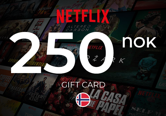 Netflix Gift Card 250 NOK Netflix Gift Card 250 NOK