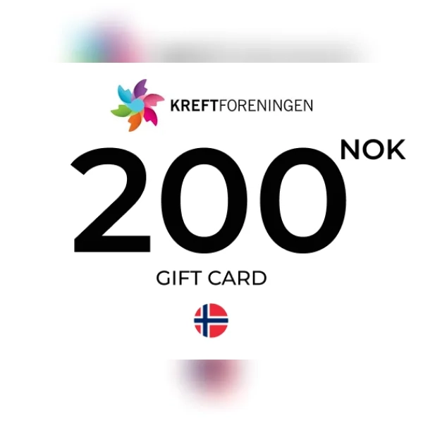 Kreftforeningen Gift Card 200 NOK Key - NORWAY