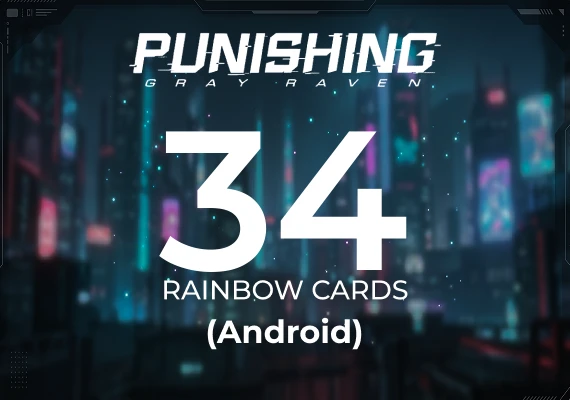 Punishing Gray Raven - 34 Rainbow Cards (Android)