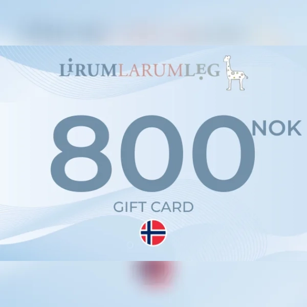 Lirum Larum Leg Gift Card 800 NOK Key - NORWAY