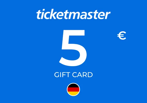 Ticketmaster Gift Card 5 EUR