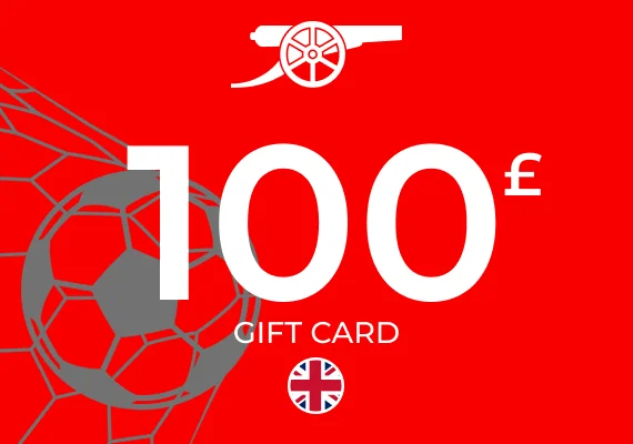 Arsenal Football Club Gift Card 100 GBP
