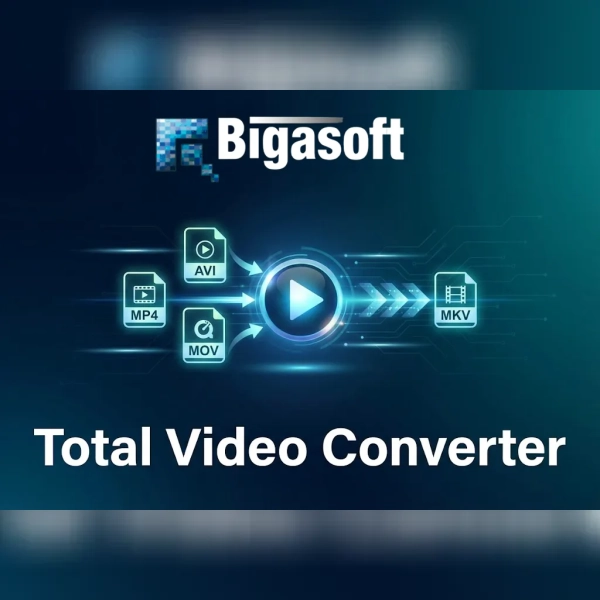 Bigasoft Total Video Converter (1 Device / Lifetime) Key - GLOBAL