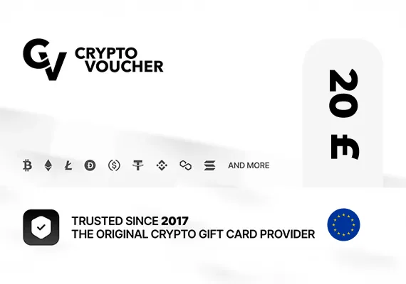 Crypto Voucher Bitcoin (BTC) 20 GBP