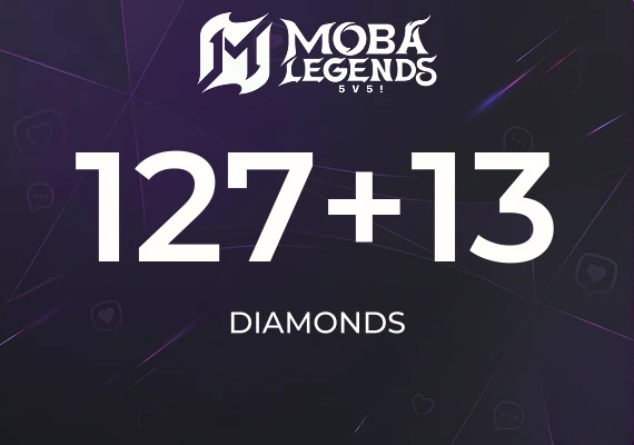 Moba Legends - 127 Diamonds + 13 Bonus
