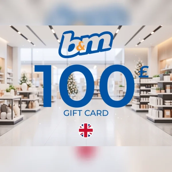 B&M Gift Card 100 GBP Key - UNITED KINGDOM