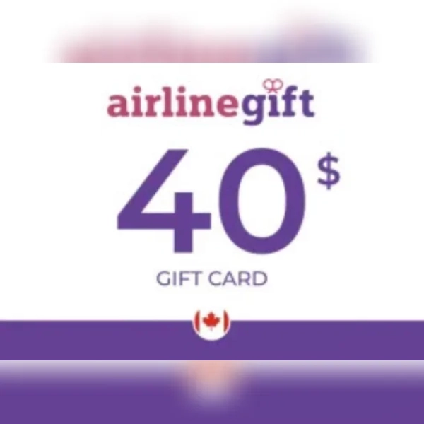 AirlineGift Gift Card 40 CAD Key - CANADA