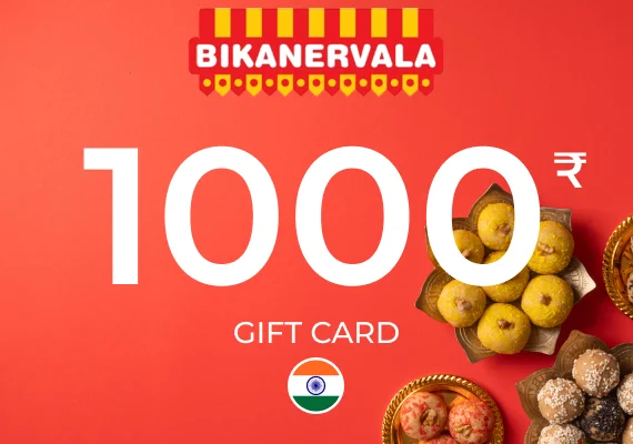 Bikanervala Gift Card 1000 INR