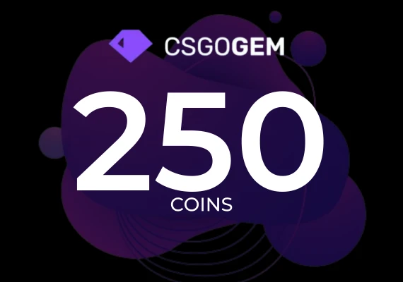 CSGOGem 250 Coins Gift Card