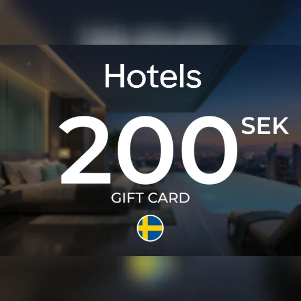 Hotels Online Gift Card 200 SEK Key - SWEDEN
