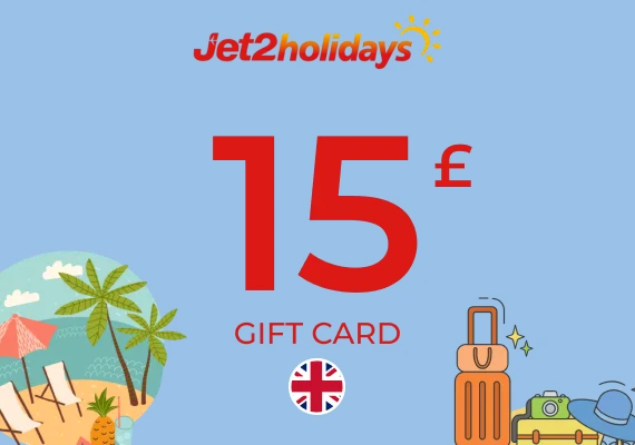 Jet2Holidays Gift Card 15 GBP