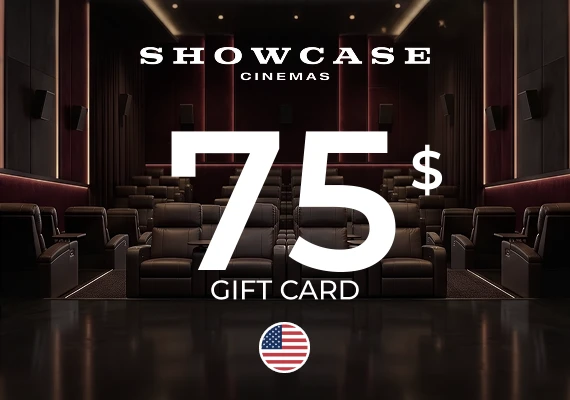 Showcase Cinemas Gift Card 75 USD
