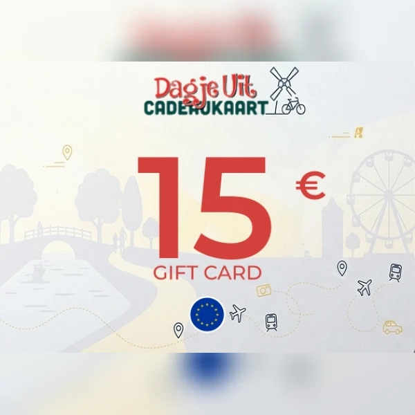 Dagje uit Cadeaukaart Gift Card 15 EUR Key - EU