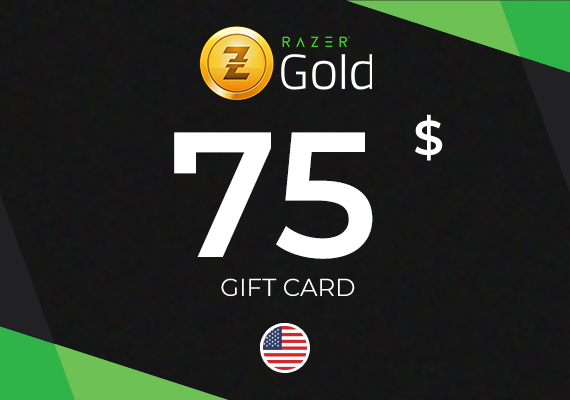 Razer Gold Gift Card 75 USD Key - UNITED STATES