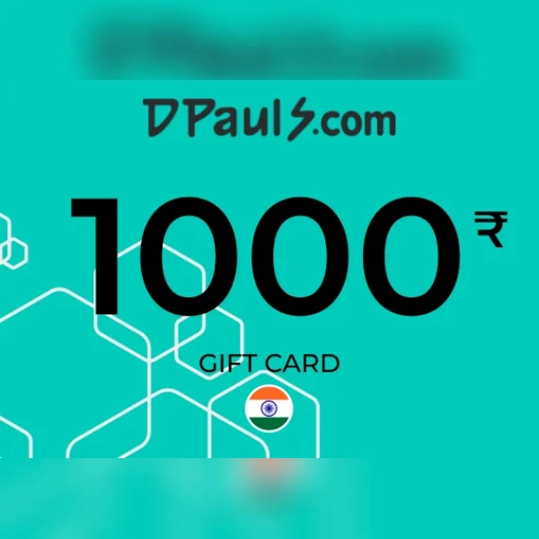 Dpauls Gift Card 1000 INR Key - INDIA