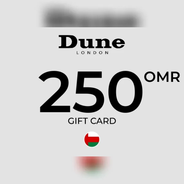 Dune London Gift Card 250 OMR Key - OMAN