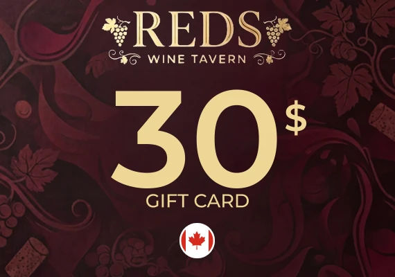 Reds Wine Tavern Gift Card 30 CAD