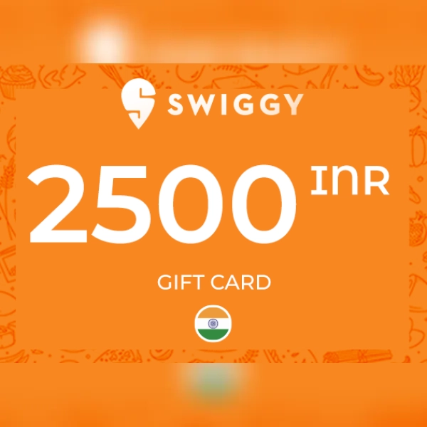 Swiggy Gift Card 2500 INR Key - INDIA