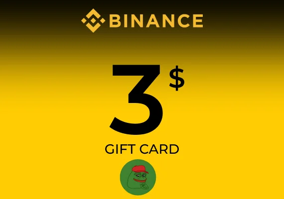 Binance Gift Card (PEPE) 3 USD