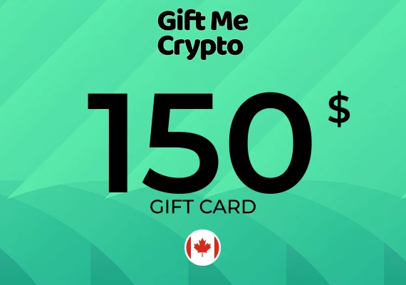 Gift Me Crypto Gift Card 150 CAD