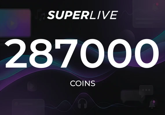 SuperLive - 287,000 Coins