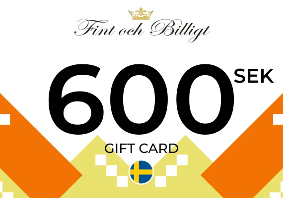 Fint och Billigt Gift Card 600 SEK