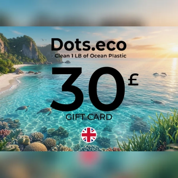 Dots.eco - Clean 1 LB of Ocean Plastic Gift Card 30 GBP Key - UNITED KINGDOM