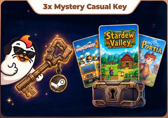 3x Casual Mystery Steam Key