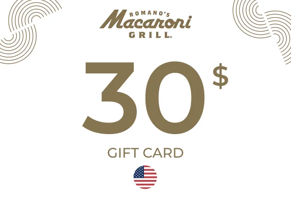 Macaroni Grill Gift Card 30 USD