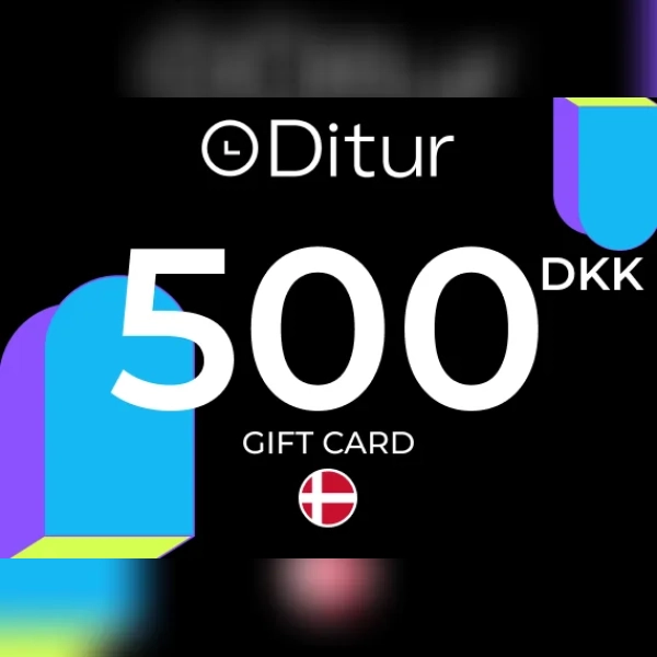 Ditur.dk Gift Card 500 DKK Key – DENMARK