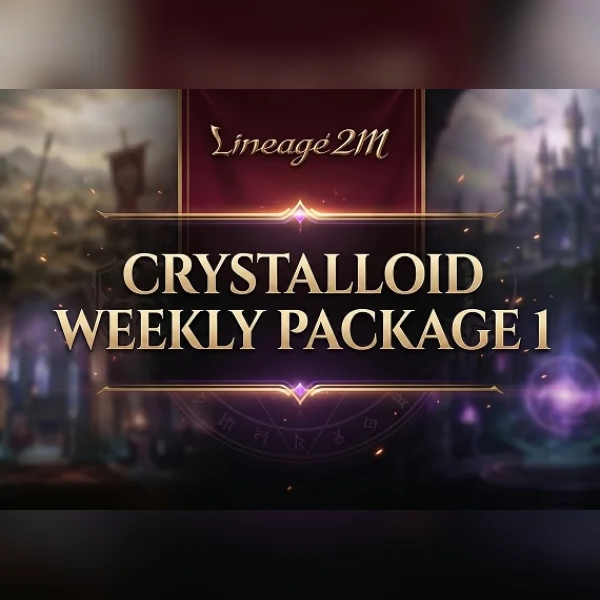 Lineage2M - Crystalloid Weekly Package 1 Direct Top-Up - GLOBAL