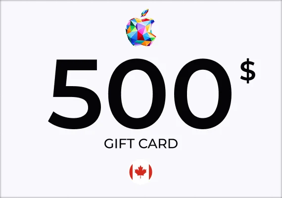 Apple Gift Card 500 CAD