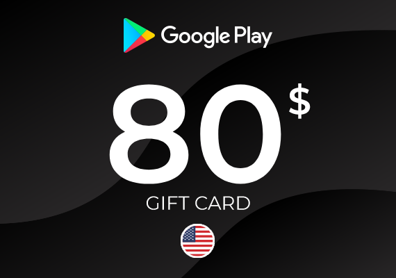 Google Play Gift Card 80 USD