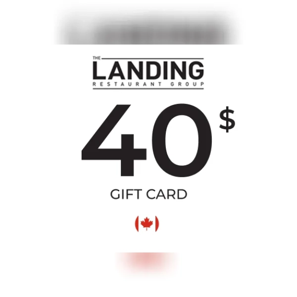 The Landing Restaurant Group Gift Card 40 CAD Key - CANADA