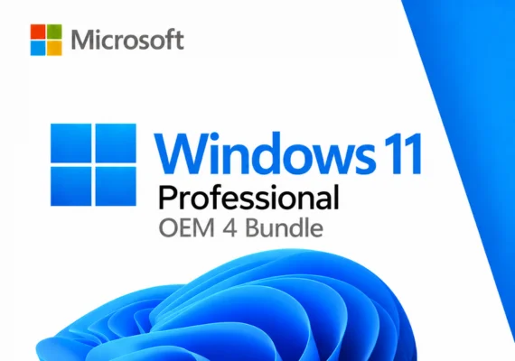 Windows 11 Professional OEM 4 Bundle