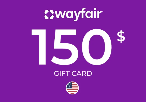 Wayfair Gift Card 150 USD