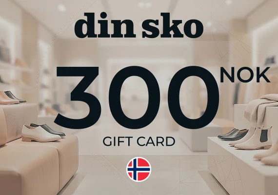 Din Sko Gift Card 300 NOK