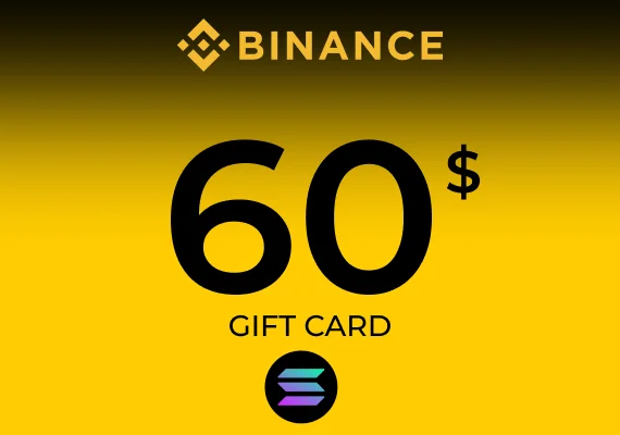 Binance Gift Card (SOL) 60 USD