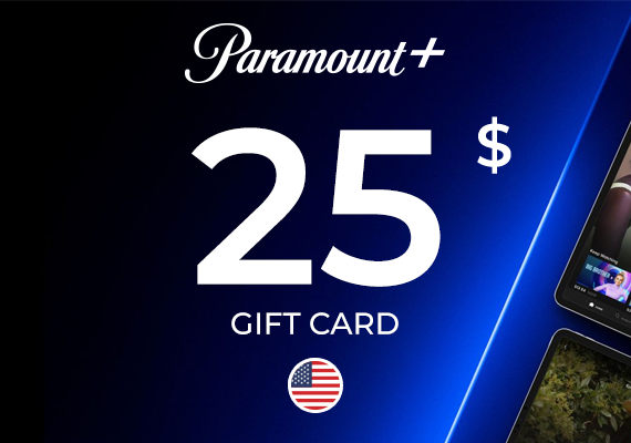 CBSi Paramount Plus Gift Card 25 USD (US) CBSi Paramount Plus Gift Card 25 USD (US)