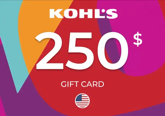 Kohl's Gift Card 250 USD