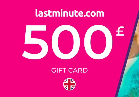 lastminute.com UK Flight Only Gift Card 500 GBP