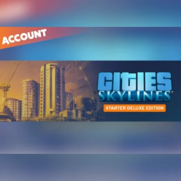 Cities: Skylines Starter Deluxe Edition (Bundle) (PC) Steam Key - GLOBAL
