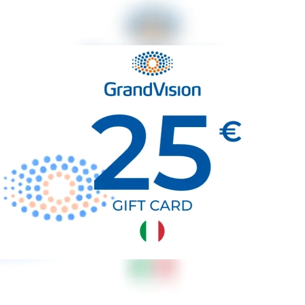 Grand Vision Gift Card 25 EUR Key - ITALY