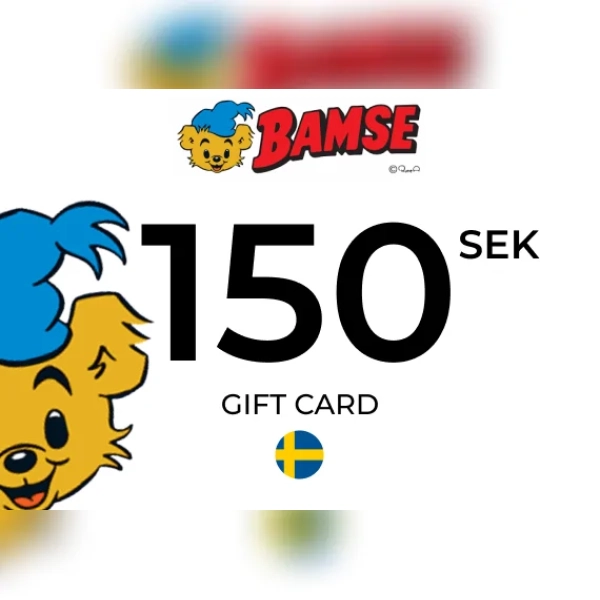 Bamse Gift Card 150 SEK Key - SWEDEN