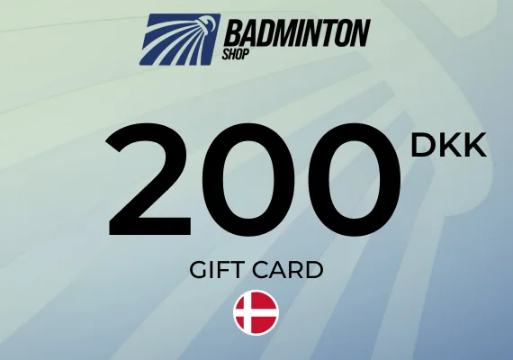 Badmintonshoppen Gift Card 200 DKK 