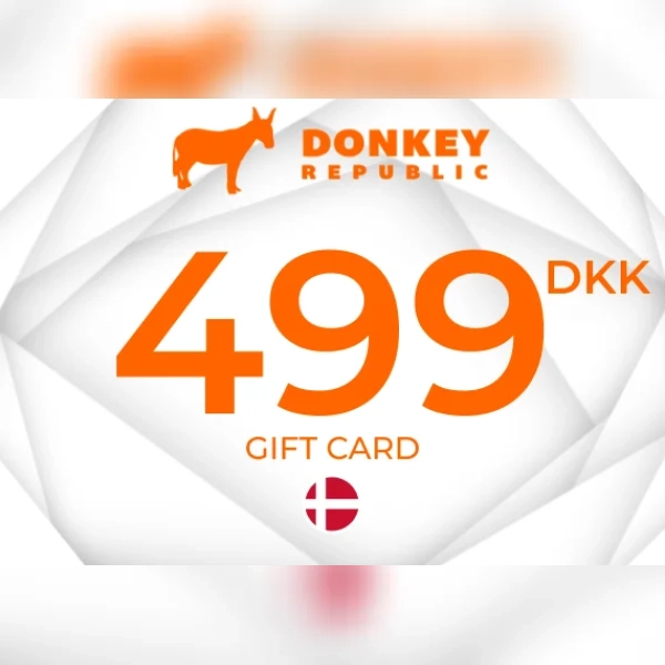 Donkey Republic Gift Card 499 DKK Key - DENMARK