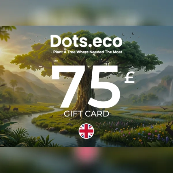 Dots.eco - Plant a tree where needed the most Gift Card 75 GBP Key - UNITED KINGDOM