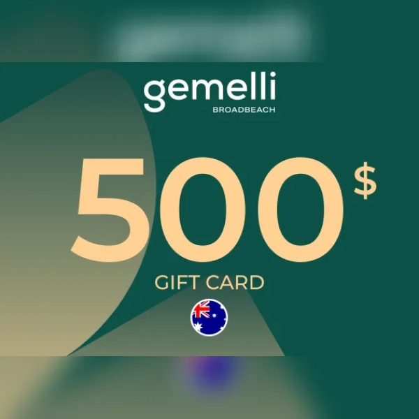 Gemelli Broadbeach Gift Card 500 AUD Key - AUSTRALIA