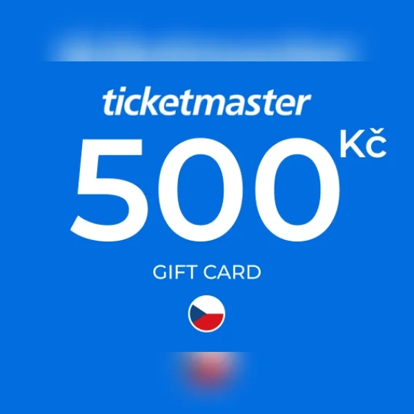 Ticketmaster Gift Card 500 CZK Key - CZECH REPUBLIC