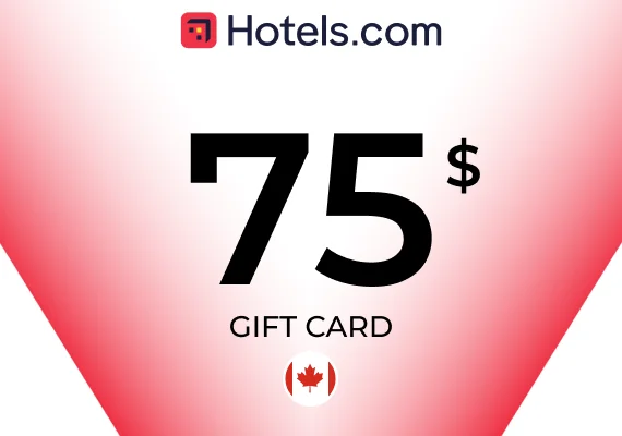 Hotels.com Gift Card 75 CAD